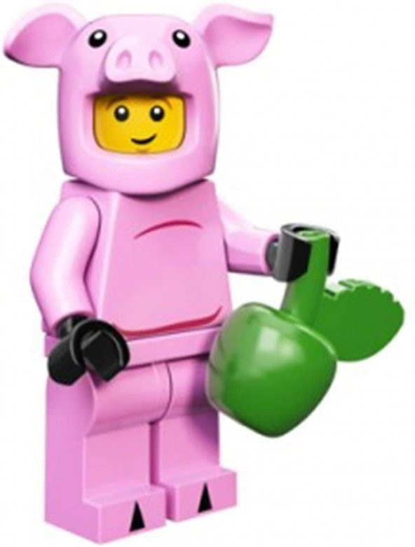 Lego Minifigür - Seri 12 - 71007 - Piggy Guy