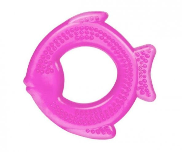 Wee Baby Sulu Diş Halkası - Pembe Balık