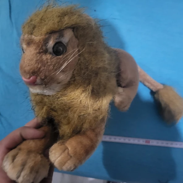 Peluş vahşi aslan sesli ışıklı 40 vm - 2