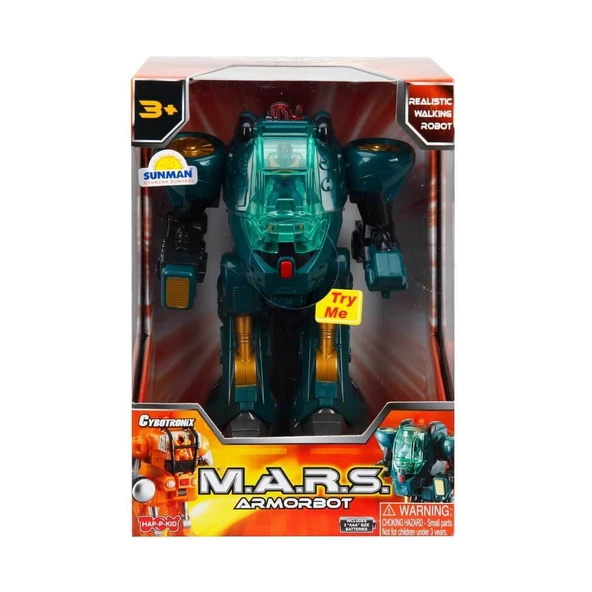 M.A.R.S Sesli ve Işıklı Zırhlı Robot