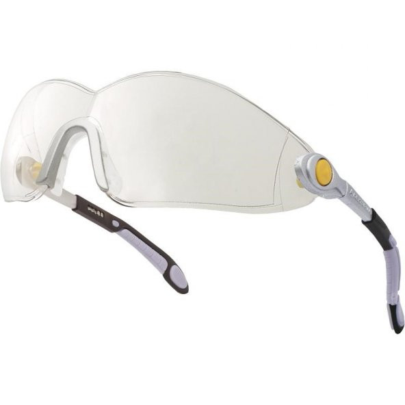 Deltaplus™ Vulcano2 Plus Clear - Polikarbonat Tek Camlı Gözlük