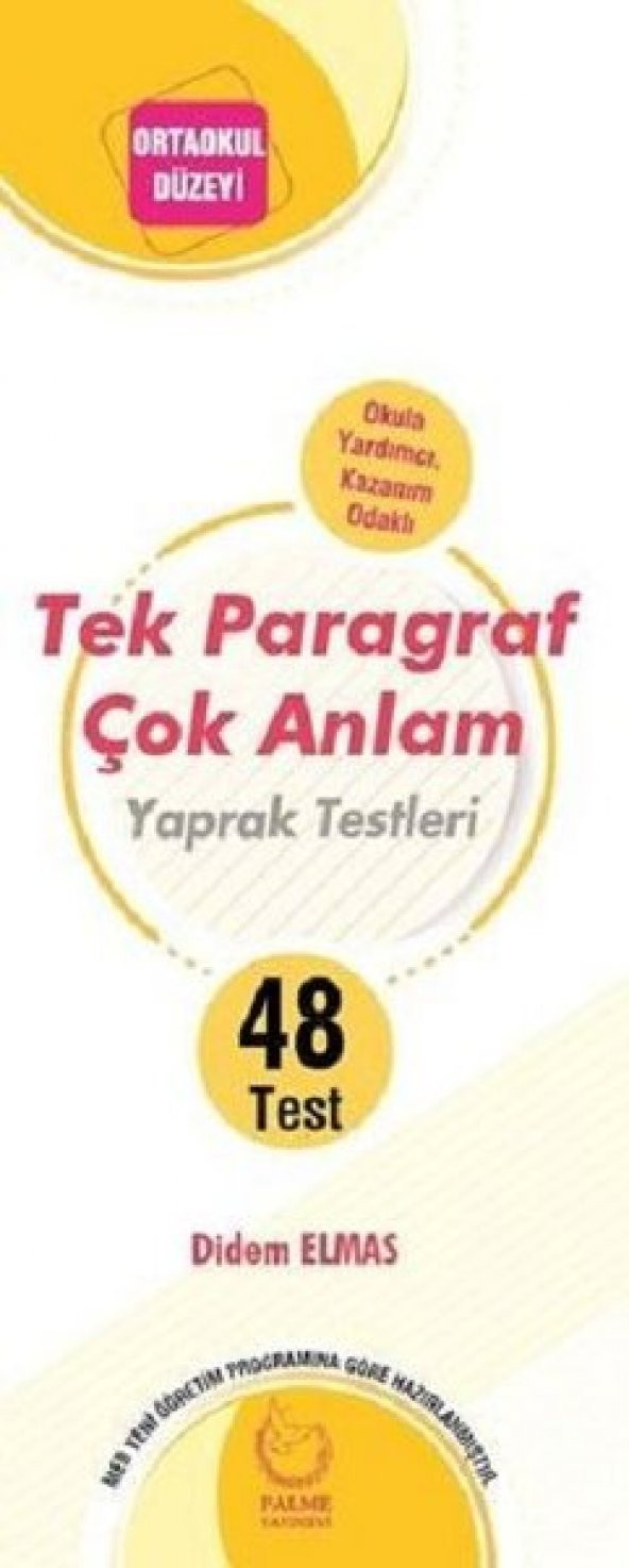 Yaprak Tek Paragraf Çok Anlam