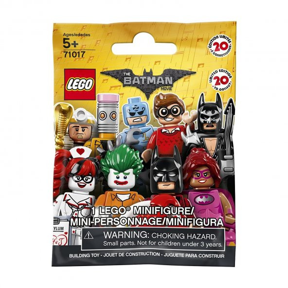 Lego Minifigür - Batman Movie Serisi - 71017 - Zodiac Master - 2