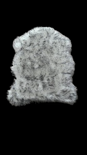DÖPLAND NATUREL TAVŞAN GRAY WHITE 70X90