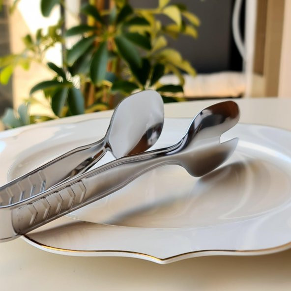 Hometarz Salata Maşası Inox Paslanmaz Çelik 21 CM
