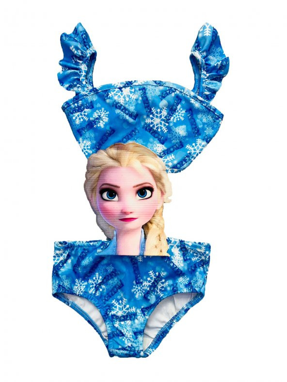 Frozen Elsa Kız Çocuk Mayo Mayokini