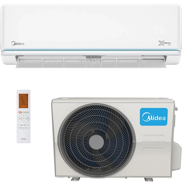 2024 Model Midea Xtreme Save A+++ 9000 Btu İnventer Duvar Tipi Klima Wifi