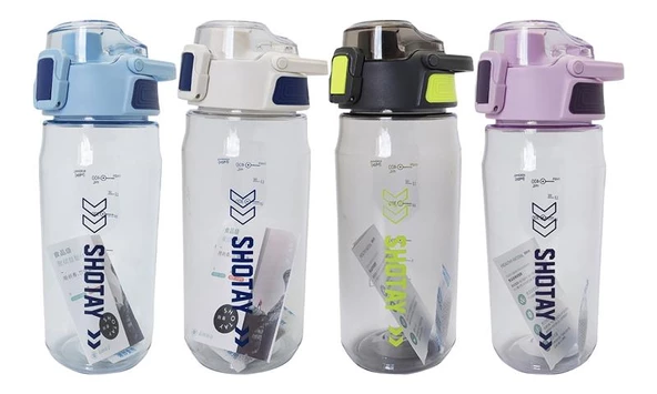 Shotay Su Matarası Tritan Mor 600Ml - 4