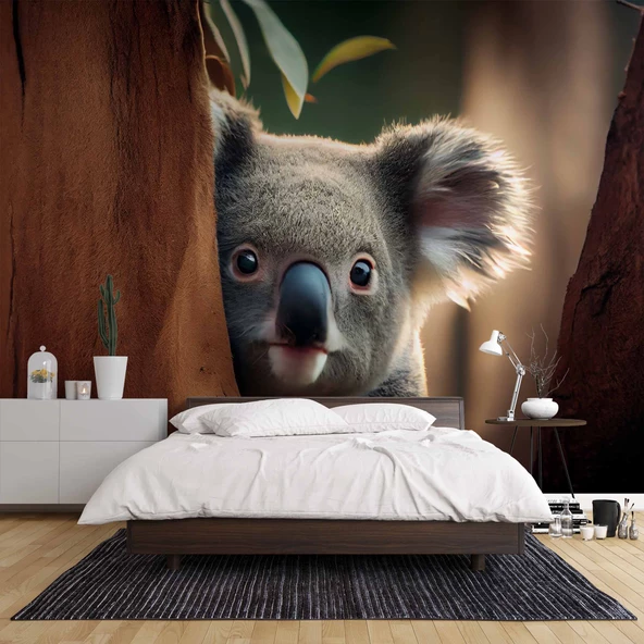 Koala Temalı Duvar Kağıdı - 2
