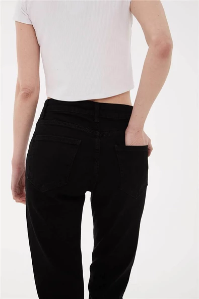 FASHION FRIENDS KADIN DENİM PANTOLON 24K0792K1 - 5