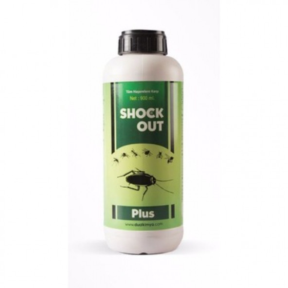 Shock Out Plus 900 ml Hamamböceği İlacı Hamamböceklerine Karşı Kesin Etkili Böcek İlacı Haşere İlacı