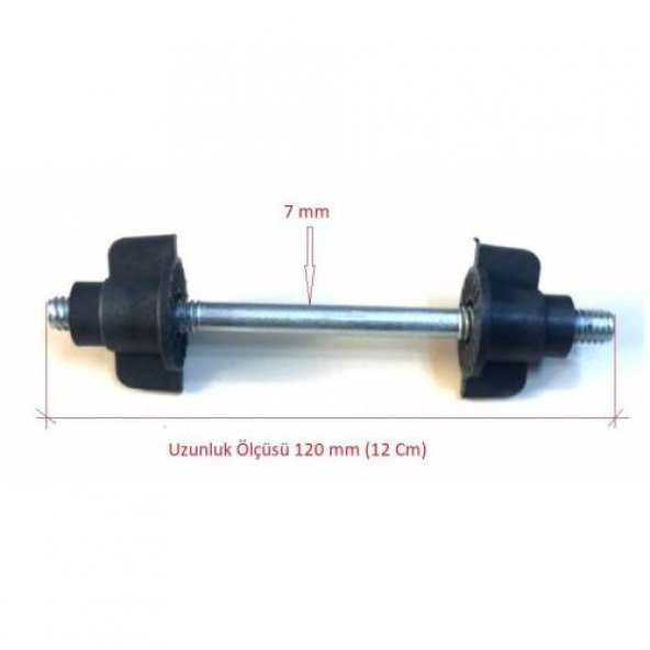5/16x120 mm Çekyat Saplaması Koltuk saplaması Kanepe saplaması 8 Adet - 2