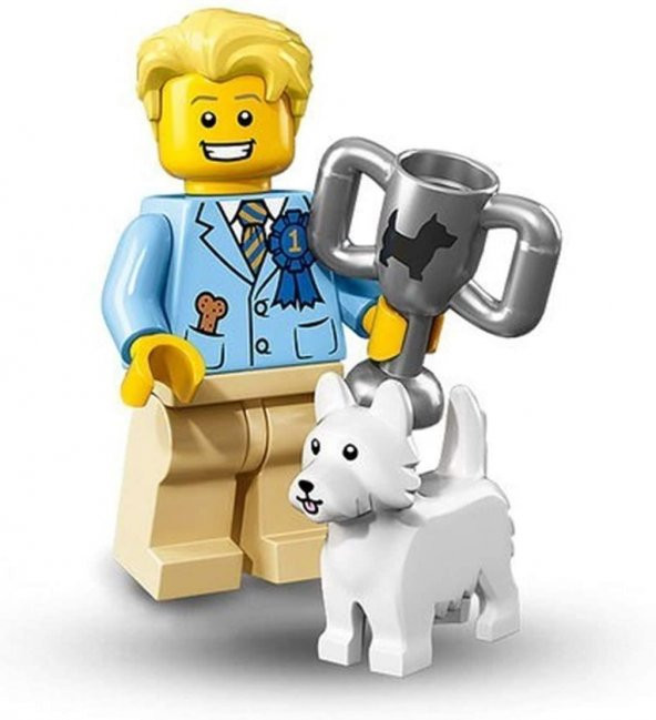Lego Minifigür - Seri 16 - 71013 - Dog Show Winner ürün görseli