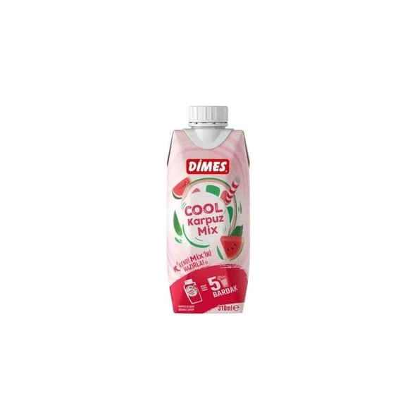 Dimes Cool Karpuz Mix 310 Ml X 24 Adet - 2