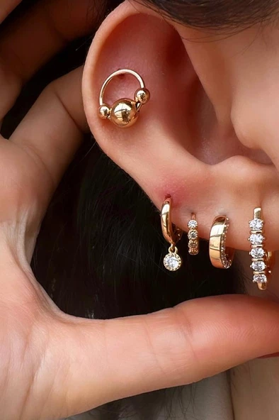 ANJEA ( ALTIN KAPLAMA TRAGUS VE HELIC ICIN UYGUN) - 2