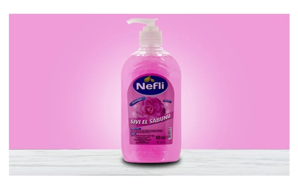 Nefli Sıvı El Sabunu Kamelya Çiçeği Kokulu 500 Ml