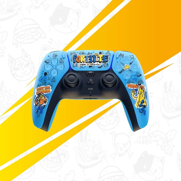 Sony PlayStation 5 DualSense Limited Edition Fortnite Wireless Controller - G - 9