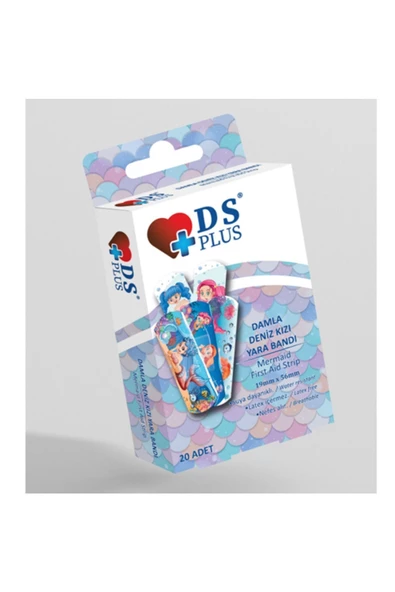 Ds Plus Deniz Kızı Kız Çocuk Yara Bandı 20'li ürün görseli 1