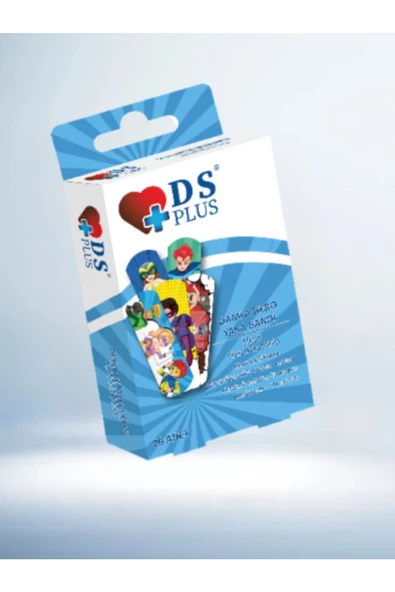 Ds Plus Hero Erkek Çocuk Yara Bandı 20'li - Resim 2