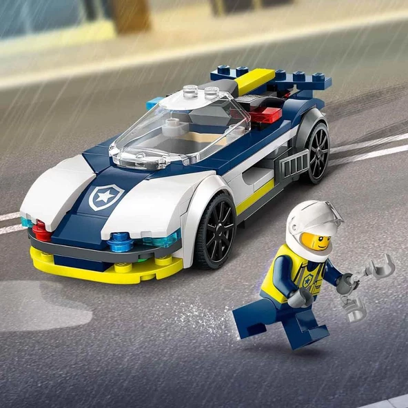 LEGO® City Polis Arabası ve Spor Araba Takibi 60415 - 6