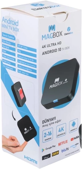 Magbox Electrobox 16 GB 4K Android TV Box