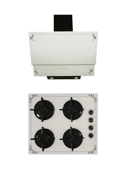 ALVEUS RUSTİK KREM 2'Lİ ANKASTRE SET(3000-GLS640)