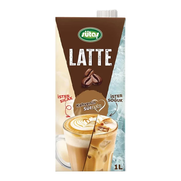 Sütaş Latte 1 lt x 4 Adet - 3