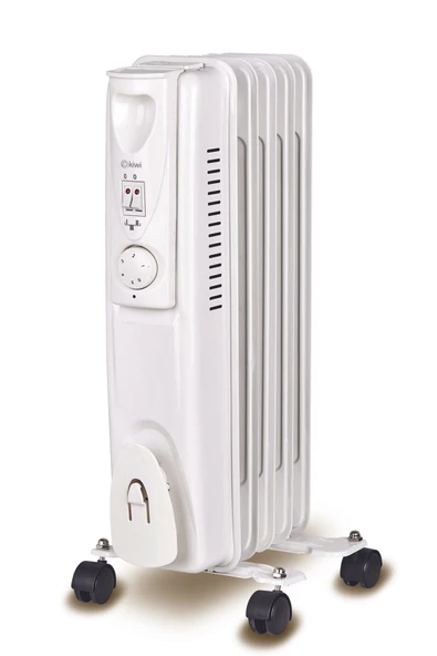 KİWİ KHT-8405 5 DİLİM YAĞLI RADYATÖR BEYAZ