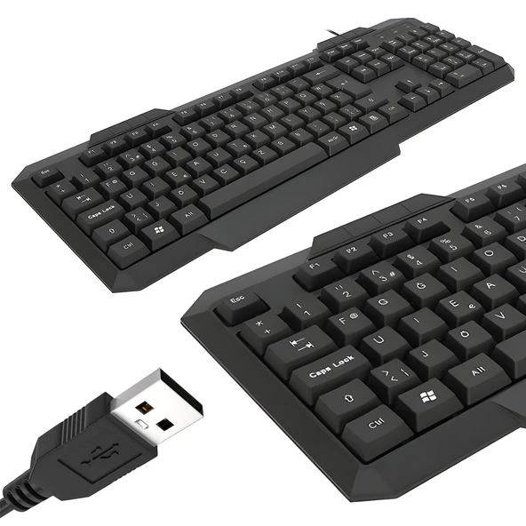 Frisby Fk-4812Fu Kablolu F Klavye Su Geçirmez