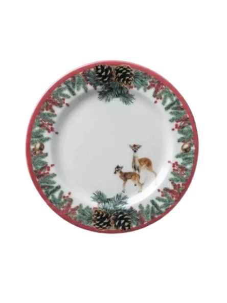 Kosova YLB1104 Ceylanlı Pasta Tabağı 20 Cm 6 Lı - 2