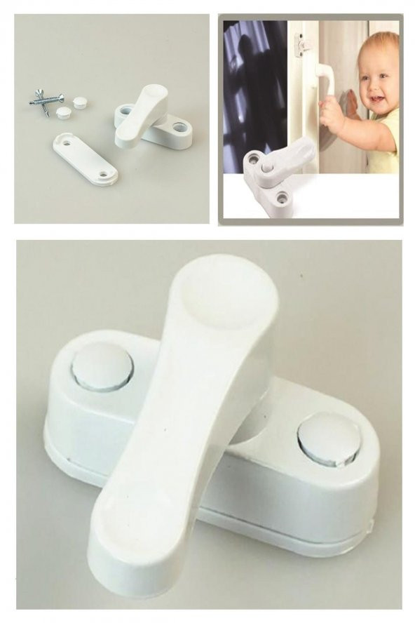 River World PVC Pimapen Pencere Cam Balkon Kapısı Güvenli Emniyet Kilidi