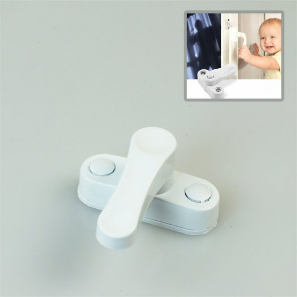 River World PVC Pimapen Pencere Cam Balkon Kapısı Güvenli Emniyet Kilidi - 5