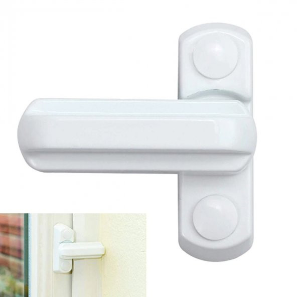 River World PVC Pimapen Pencere Cam Balkon Kapısı Güvenli Emniyet Kilidi - 4
