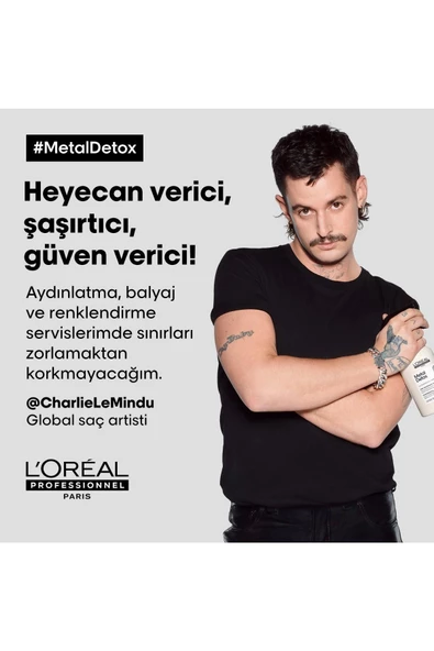 Loreal Professionnel Işlem Görmüş Ve Yıpranmış Saçlar Için Metal Karşıtı Arındırıcı Şampuan 500ml - Resim 6