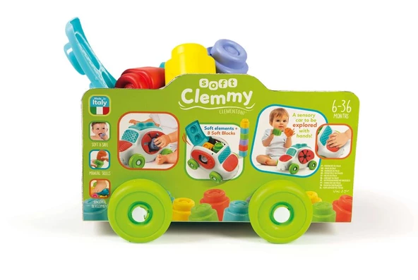 Clementoni Soft Clemmy Duyusal Araba 17315 - 2