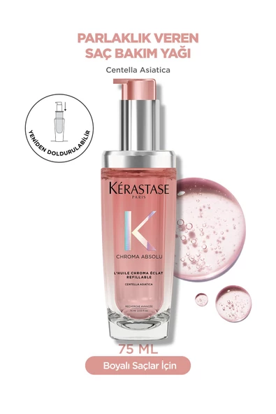 Kerastase Chroma Absolu L'huile Chroma Eclat Boyalı Saçlar Için Bakım Yağı 75 ml