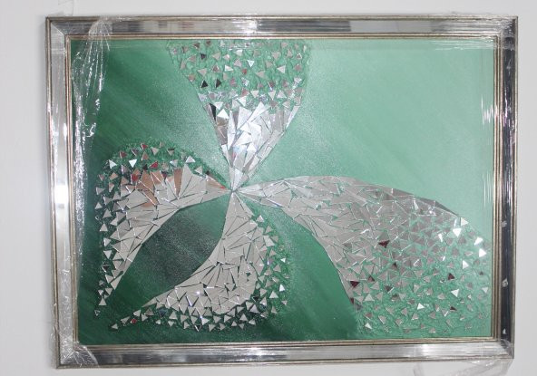 Cici Home Decor Mozaik KELEBEK  Ayna Tablo 55*75