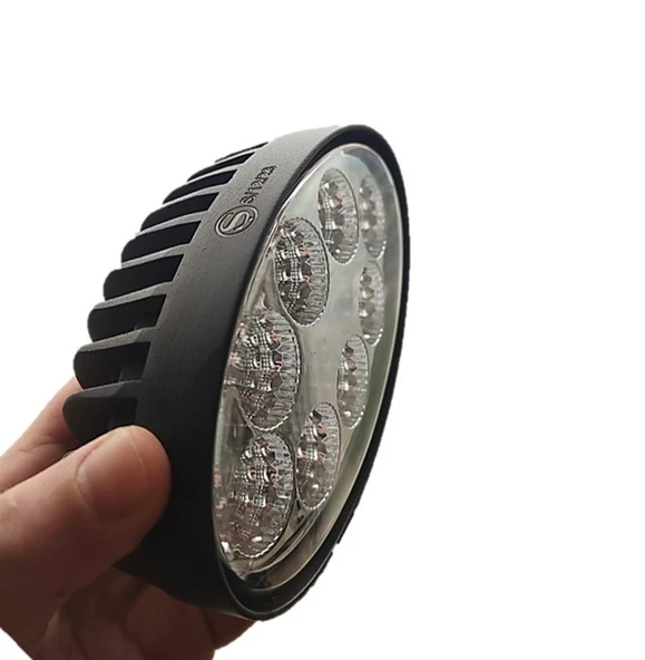 8 Power Ledli Oval 9-60 Volt 24w Ip67 Çalışma Lambası - Resim 6