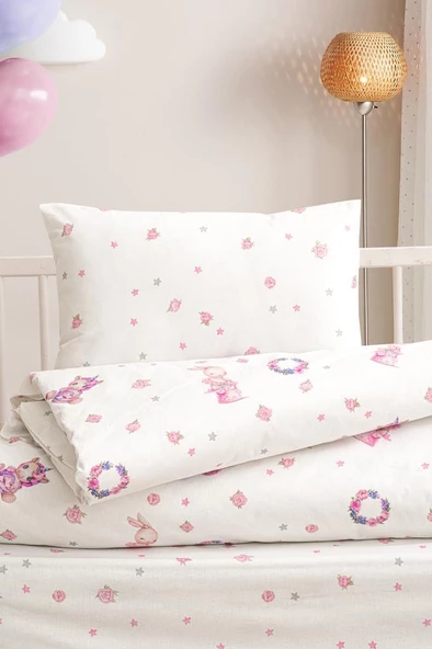 Bebek Nevresim Takımı Mina - Resim 3