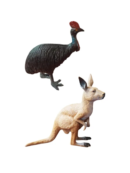 Küçük Kaşifler İçin Büyük Bir Macera: 4'lü Büyük Boy Egzotik Hayvan Seti! - 3