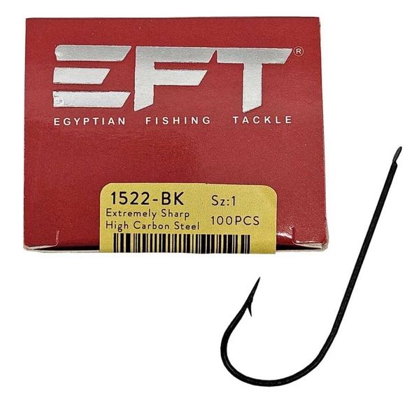 EFT 1522 Black Olta İğnesi 100 Adet  8