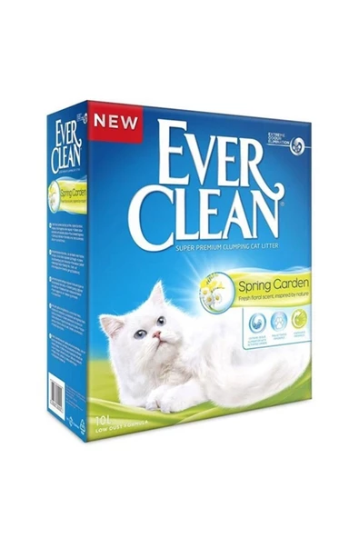 Ever Clean Spring Garden Çiçek Kokulu Kedi Kumu 6 Lt X 2 Adet