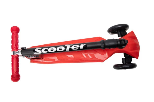 Xslide Işıklı Tekerlekli Scooter-KIRMIZI - 6