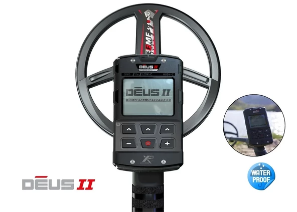 XP DEUS 2 Metal Dedektör - Ana Kontrol Ünitesi FX03 Kablolu Kulaklık ve Ses Ara Kablosu 22cm FMF Başlık ile - 2