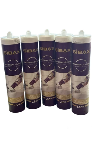 Sibax Şefaf Silikon 280Gr 5 Adet - 3