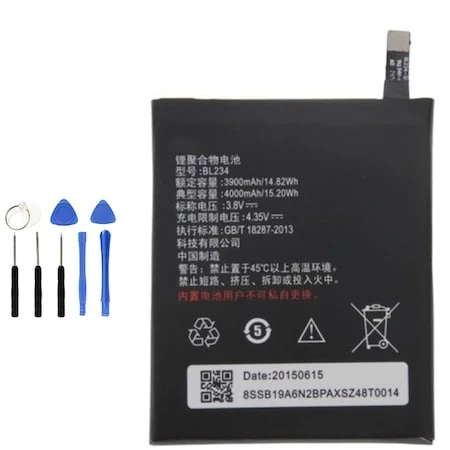 LENOVO VİBE P1M PİL - BATARYA BL234 VE TAMİR SETİ - 1