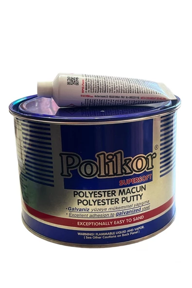 Polikor Polyester Çelik Macun 3Kg