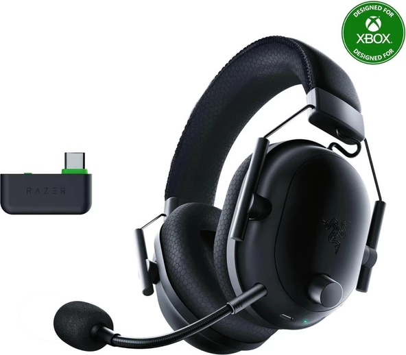 Razer Blackshark V2 PRO for Xbox Siyah Kablosuz Mikrofonlu Kulak Üstü Oyuncu Kulaklığı - Teşhir - Resim 5