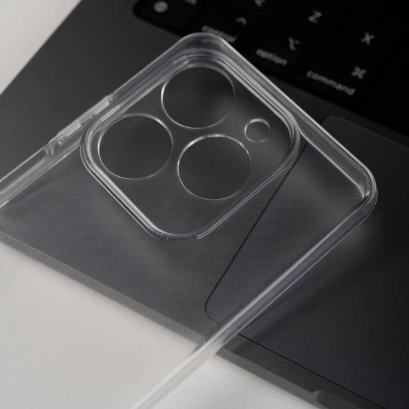 Tecno Spark 20 Kılıf 2mm Anti Shock Silikon Kılıf - Resim 3