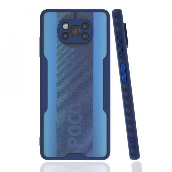 Xiaomi Poco X3 Kılıf ​​Kamera Korumalı Arkası Şeffaf Silikon - 3